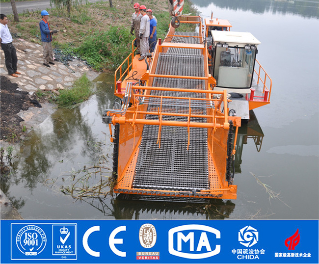 River Cleaning Ship Floating Garbage Cleaning Water Weed Removal Boat