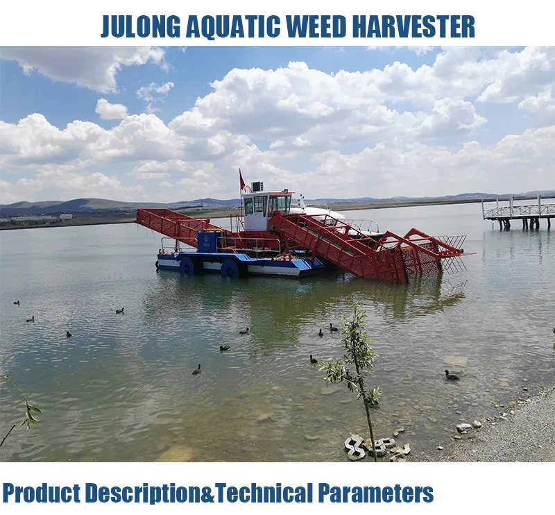 River Cleaning Vessel Boat/Lake Weed Cutter Machine/Inland Waterway Cleaning Boat