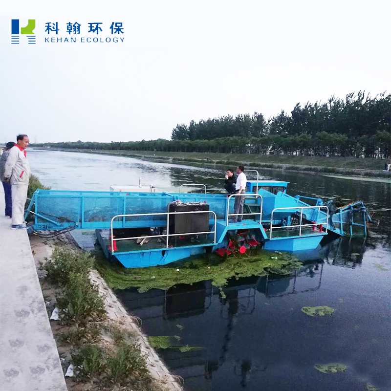River Plant Cutting Seaweed Removal Aquatic Weed Harvester Trash Skimmer and Weed Collector Plant Removal Water Plant Lake Weed Seaweed Cleaning Harvester