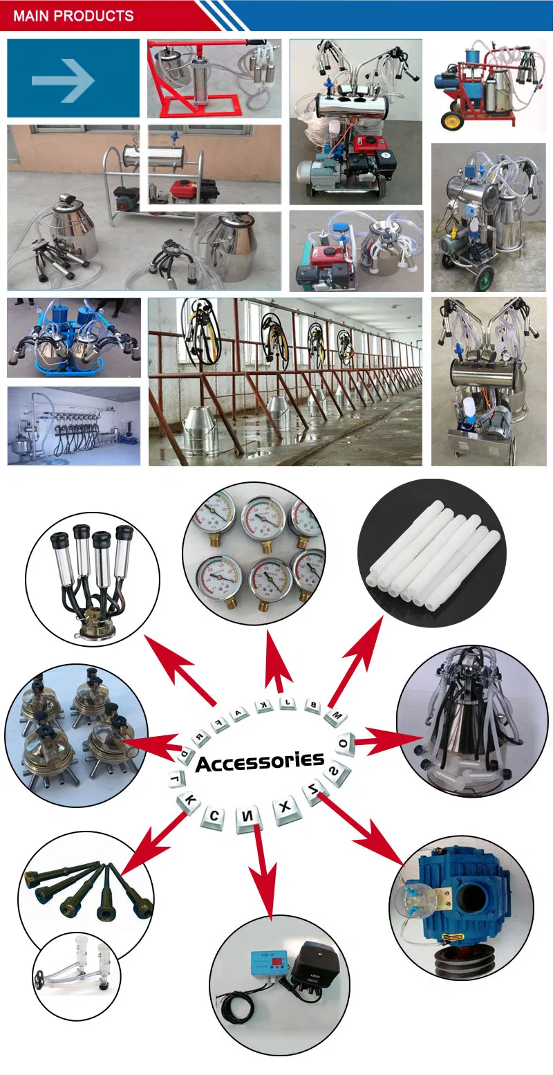 Rotary Pipeline-Typed Milking Machine System