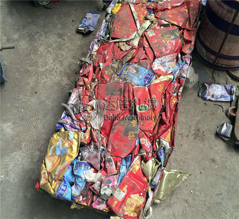 Scrap Metal Baler Machine Plastic Baling Machine Used Clothing Compress Machine