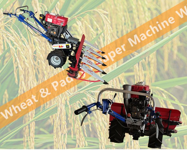 Self-Walking Mini-Typed Paddy & Wheat Reaper Mini Combine Harvester Machine