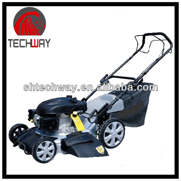 Shanghai Techway Loncin Engine 196cc Lawn Mower Self Propelled Lawn Mower