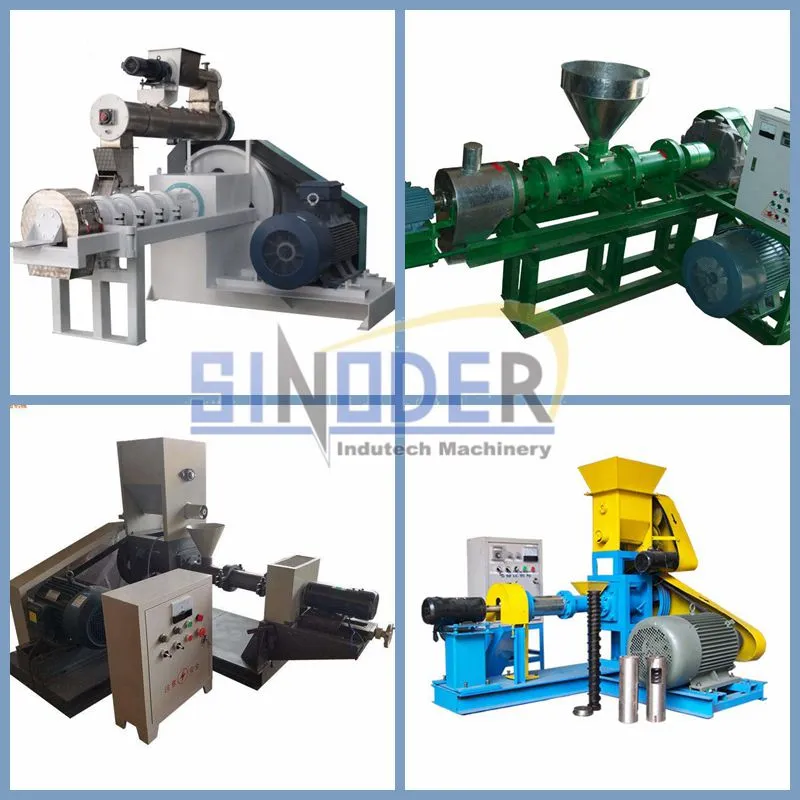 Small Capacity Chicken Feed Pellet Machine Fish Feed Extruder Price Soybean Puffing Machine for Animal Feed Making Plant