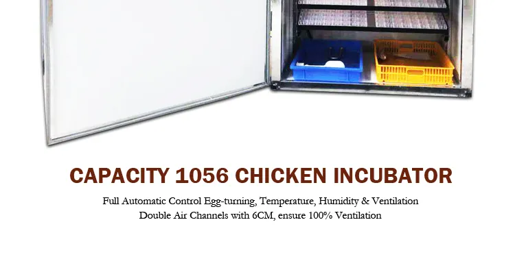 Smart Chicken Egg Incubator Hatching Equipment Machine Tanzania