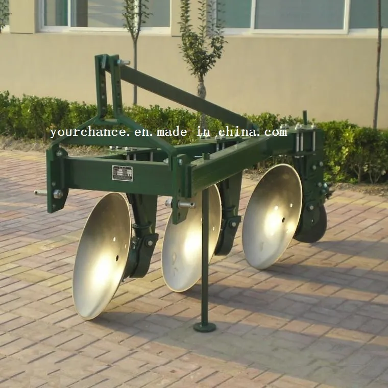 South Africa Hot Sale 1ly-325 0.75m Working Width 3 Discs Tractor Mounted Heavy Duty China Disc Plough