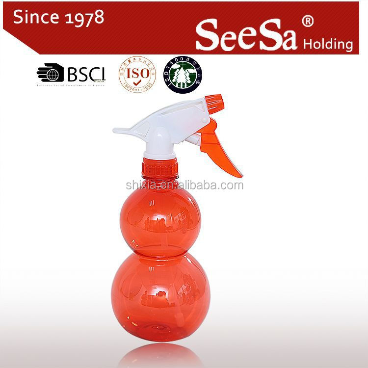 Taizhou Manufacture Wholesale 550ml High Viscosity Hand Trigger Pump Plastic Sprayer with Red Bottle