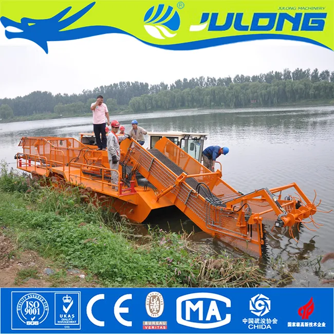 Weed Removal Boat/Aquatic Weed Harvester Plants/River Cleaning Vessel