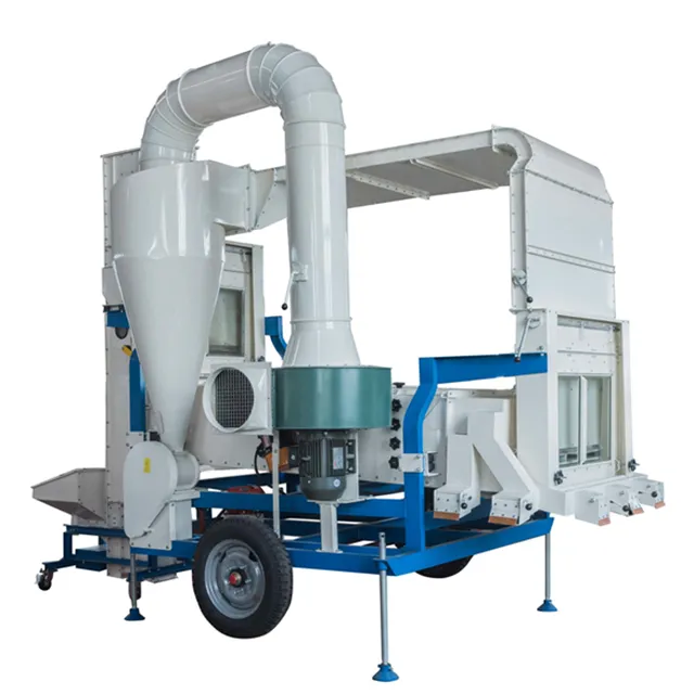 Wheat Barley Oat Grain Bean Seed Cleaning Machine