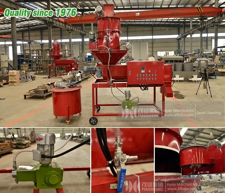 Wheat Seed Coating Machine for Seed Processing Line