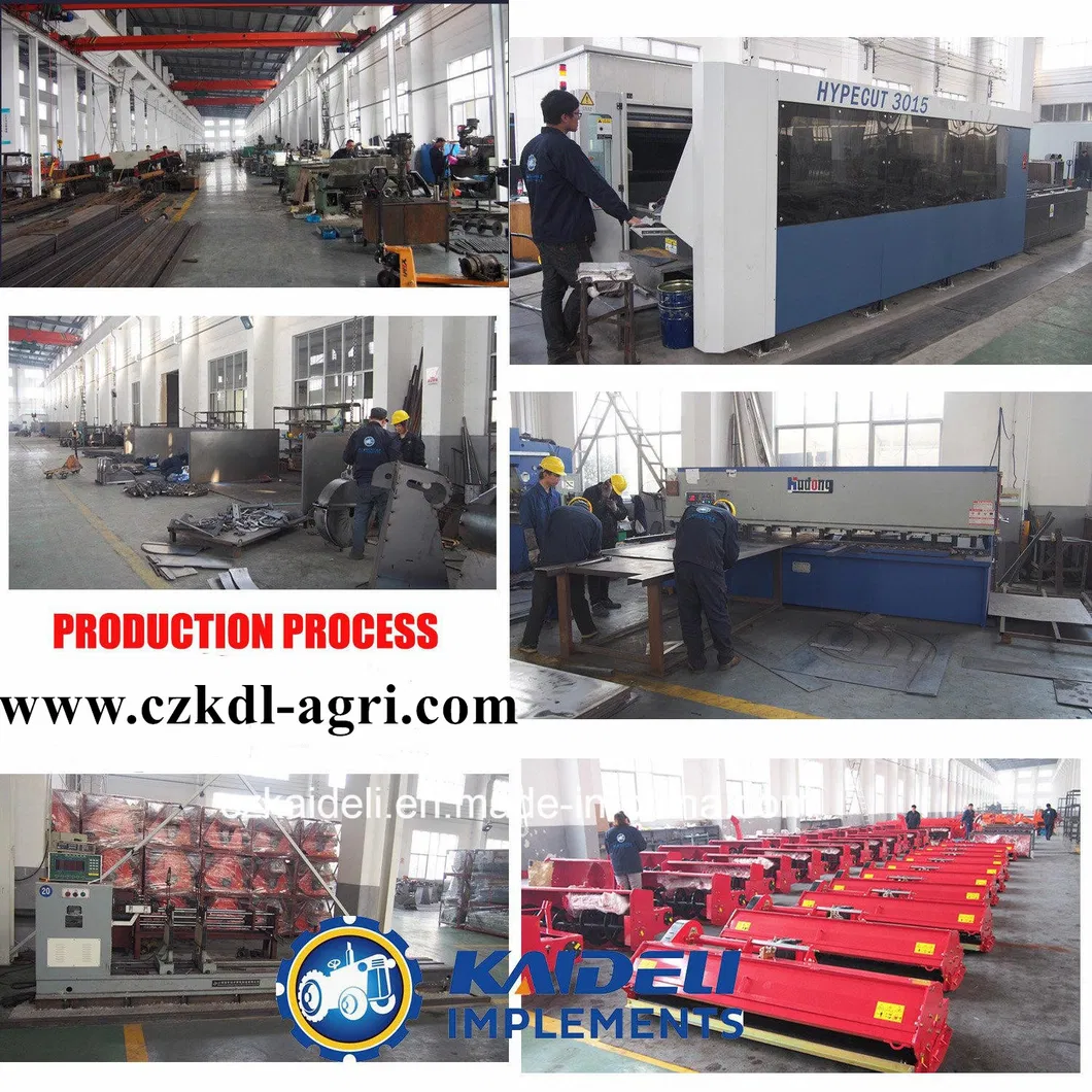 Wide Blade Farm Tractor Pto Driven Rotary Tiller for Paddy Field and Hard Land