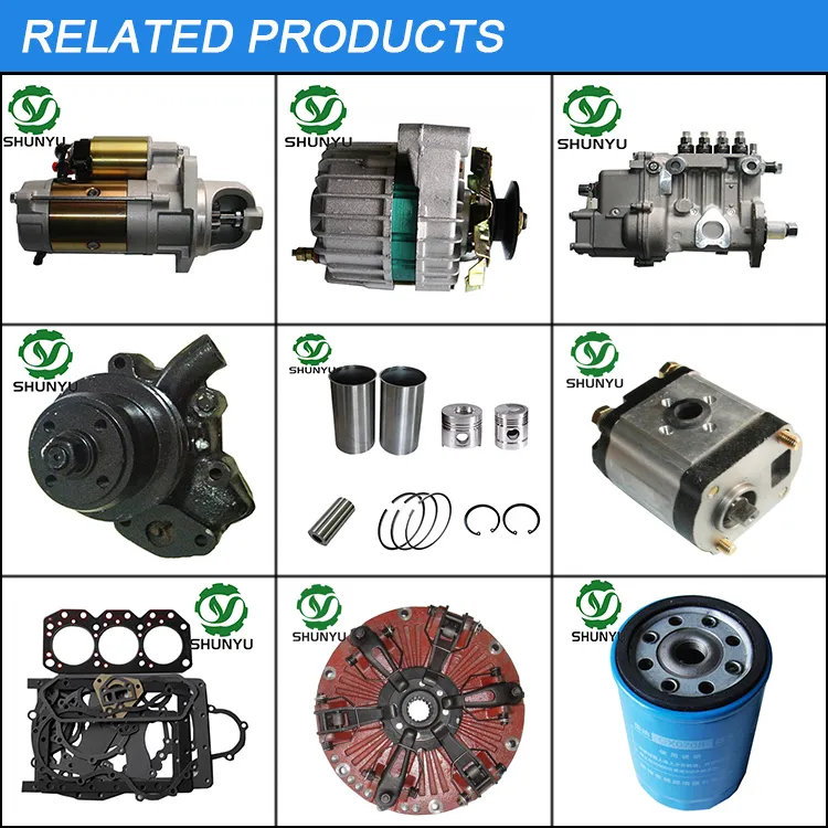 Yto Tractor Spare Parts Yto Lr4b3 Water Pump