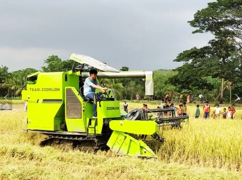 Zoomlion 4yz-3c1 Corn Combine Harvester in Stock